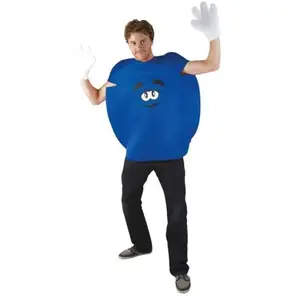 Déguisement Bonbon Coloré Adulte - PTIT CLOWN - Taille Unique Bleu - C...Vendu parcdiscount