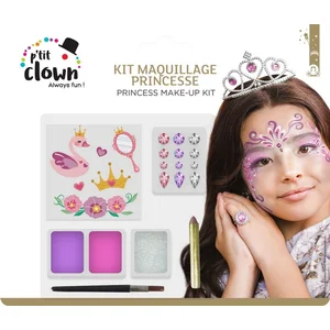 Kit maquillage - PTIT CLOWN - Princesse - Rose - Enfant (fille) - Stra...