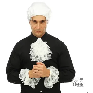 Ensemble Jabot avec Manchettes - PTIT CLOWN pas cher