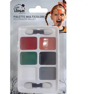 PTIT CLOWN - 6 kleuren Halloween make-up paletVendu parbol