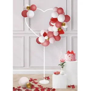 Support à ballons - PTIT CLOWN - Modèle re23367 - Rouge - 150 cm - Déc... pas cher