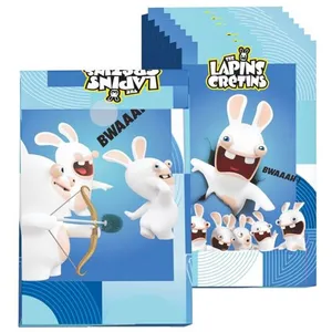 Sacs Surprise - PTIT CLOWN - Lapins Crétins - Lot de 8 - Bleu pas cher