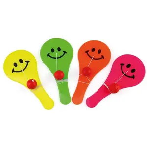 Lot De 2 Mini Jouets Raquette Avec Balle - P'tit Clown - MulticoloreVendu parcdiscount