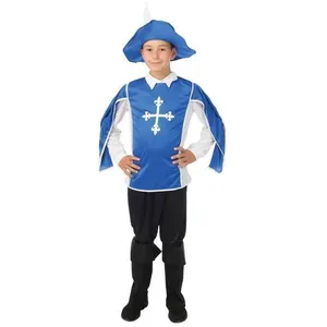 Déguisement Mousquetaire Enfant PtitClown - Bleu - Marque PtitClown - ... pas cher