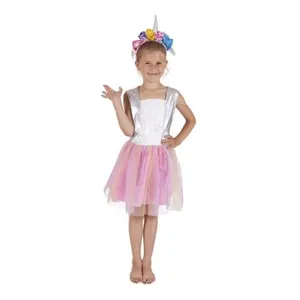 Déguisement de Licorne Rose Fille PtitClown PtitClown - Rose pas cher
