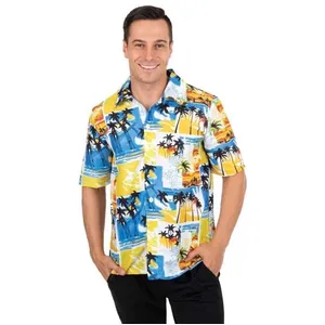 Chemise Hawaïenne Homme PtitClown Multicolore pas cher