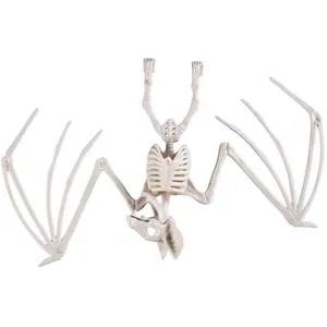 Comparateur de prix : PTIT CLOWN Décoration Halloween à suspendre avec squelette de chauve-souris 16 x 30 cm (x1) REF/22239