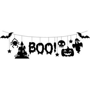 P'TIT Clown re22933 - Guirlande Halloween feutrine de 3 mètresVendu parrakuten