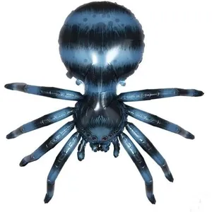 Ballon alu Araignée Halloween 132cm - PTIT CLOWN - Gris - Idéal pour H... pas cher
