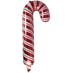 P'TIT Clown re22807, Ballon alu sucre d'orge 74 cm pas cher
