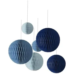 P'TIT Clown re22595 - Lot de 6 boules alvéolées bleuesVendu parrakuten