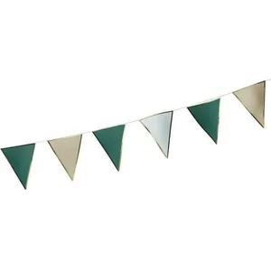 P'TIT Clown re22615 - Guirlande Fanions brillante Verte pas cher