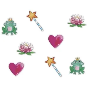 P'TIT Clown re22491 - Lot de 40 confettis anniversaire Princesses