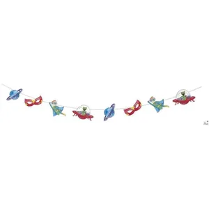 Guirlande - PTIT CLOWN - Super-Héros - 3,6 mètres - Multicolore - Enfa...Vendu parrakuten