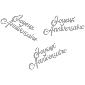 Confettis pailletés - PTIT Clown - Joyeux Anniversaire - Lot de 30 - H... pas cher