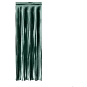C&L Rideau lamé - vert émeraude matte