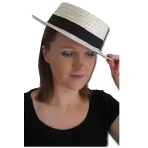 Chapeau paille canotier pas cher