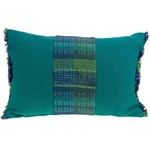 Coussin - AMADEUS - Lana - 40x60 cm - Bleu - Intérieur - Contemporain pas cher