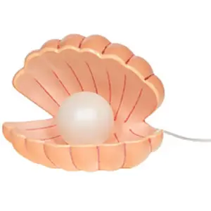 Petite veilleuse à brancher coquillage (18 cm) pas cher