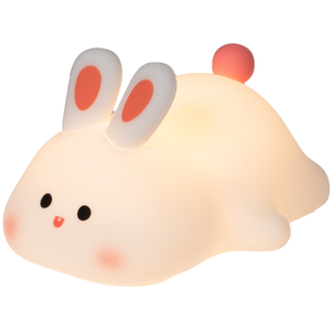 Veilleuse tactile en silicone lapin (14 cm) pas cher