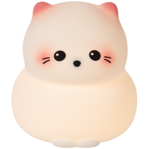 Veilleuse tactile en silicone chat (12 cm) pas cher