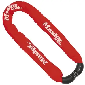 Comparateur de prix : Masterlock 8392 Chain Lock 8x900mm, rood