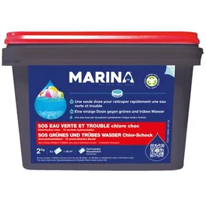 GENERIQUE - Chlore Choc SOS Eau Verte et Trouble Granulés Sachets 10x2...Vendu parcdiscount