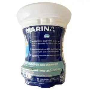 HTH Traitement complet Marina sans chlore actif - Petit diffuseur flottant multi-actions -Vendu parcdiscount