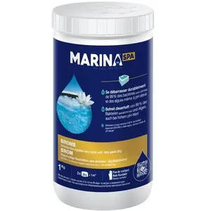 MARINA Brome Mini Galets 20G SPA 1KG pas cher