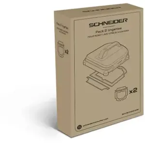 Lingettes et serpillères SCHNEIDER X2 robot lave-vitre pas cher