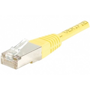 Comparateur de prix : KONEKTIKPC Cordon RJ45 patch FTP CAT 6 Jaune -  3,00 m