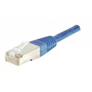 Comparateur de prix : KONEKTIKPC Cordon RJ45 patch f/utp cat 5e Bleu - 0.50 m (847164) - Exertis Connect