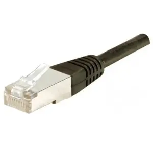 EXC CUC Cordon RJ45 patch FTP CAT 5e Noir - 2,00 m pas cher