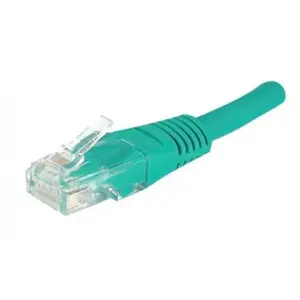 EXC CUC Cordon RJ45 patch UTP CAT 5e Vert - 0,50 m pas cher