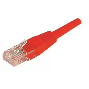EXC CUC Cordon RJ45 patch UTP CAT 5e Rouge - 1,00 m pas cher