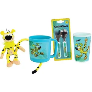 Funkhouse Lot Vaisselle - Fun House - Marsupilami - Verre 220 Ml, Mug ... pas cher