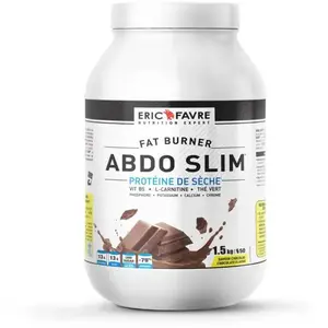 Protéine de sèche Eric Favre - Abdo Slim - Chocolate 1500g pas cher