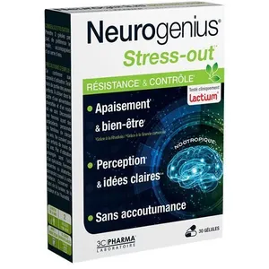 3C Pharma Neurogenius Stress-Out 30 gélules pas cher