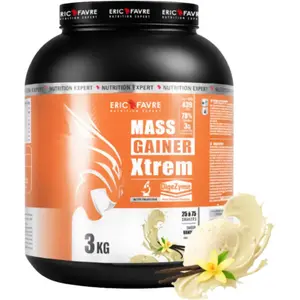 Eric Favre Mass Gainer XTREM avec Créatine Vanille 3kg pas cher