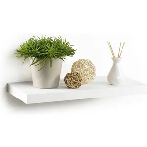 HOMEA Casativo, Étagère, Étagère murale suspendue, blanc (50 x 22 x 3,5 cm)Vendu pargalaxus