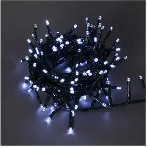 1001KDO Guirlande - CDaffaires - 20m - 800 LED - 8 Fonctions - Extérieur - Blanc pas cher