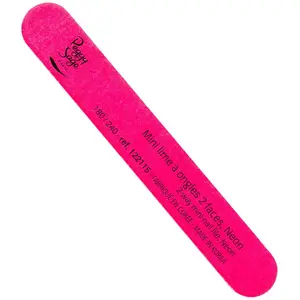 PEGGY SAGE 2-weg Mini Nagelvijl 180/240 roze 1pc pas cher