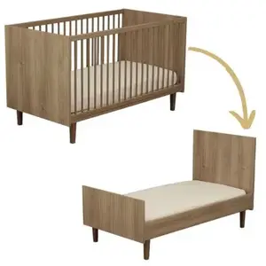 Comparateur de prix : Sauthon Lit Évolutif Bébé Little Big Bed 70x140cm Mokka