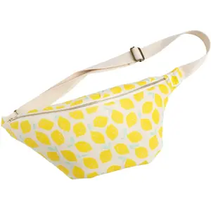 Sauthon Sac banane en gaze de coton Pop Citron pas cher