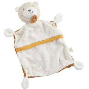 Sauthon Doudou mouchoir en coton bio pas cher