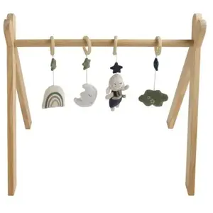 Comparateur de prix : Arche D'éveil Bois Avec 4 Jouets