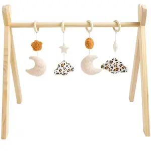 Comparateur de prix : Arche D'éveil Bois Avec 4 Jouets