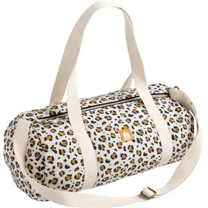 Sauthon Sac à langer forme bowling en gaze de coton léopard - LEOPARD pas cher