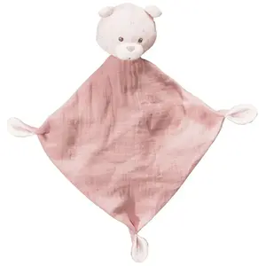 Doudou Mouchoir Plat Lily Poudrée - Sauthon
