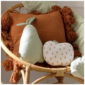 Sauthon Botanica Coussin Déco Pomme De Sauthon Baby Déco pas cher
